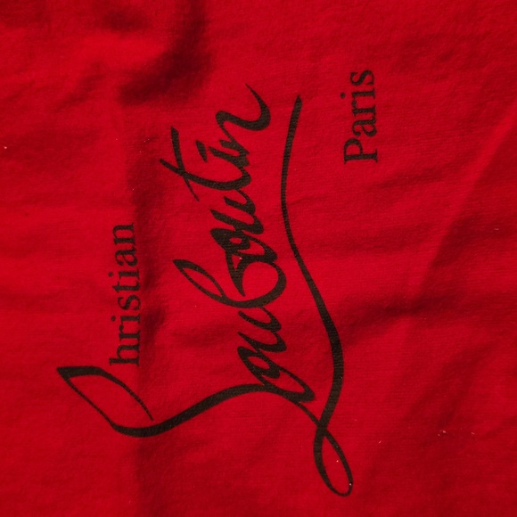 Christian Louboutin Red Dust Bag 11x15 Inches - Picture 2 of 3